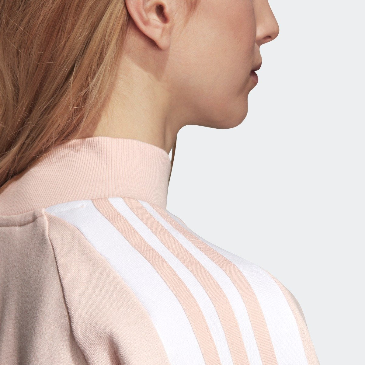 blush adidas sweatshirt