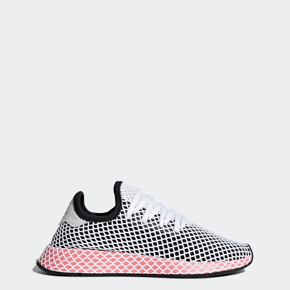 adidas deerupt pink and black