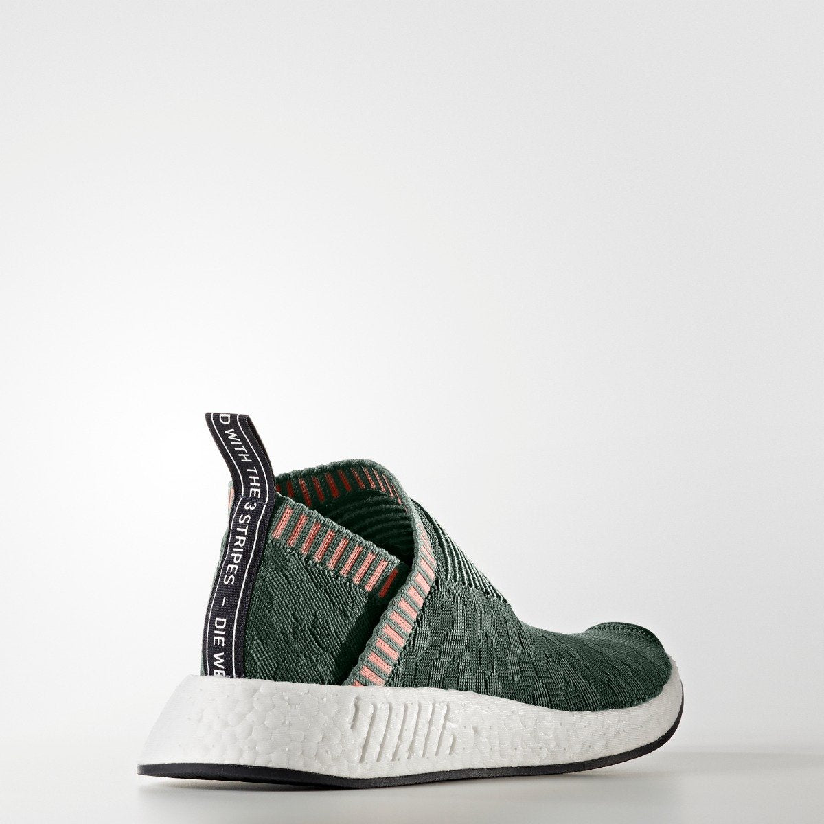 Women's adidas Originals NMD CS2 Primeknit Shoes Trace Green 