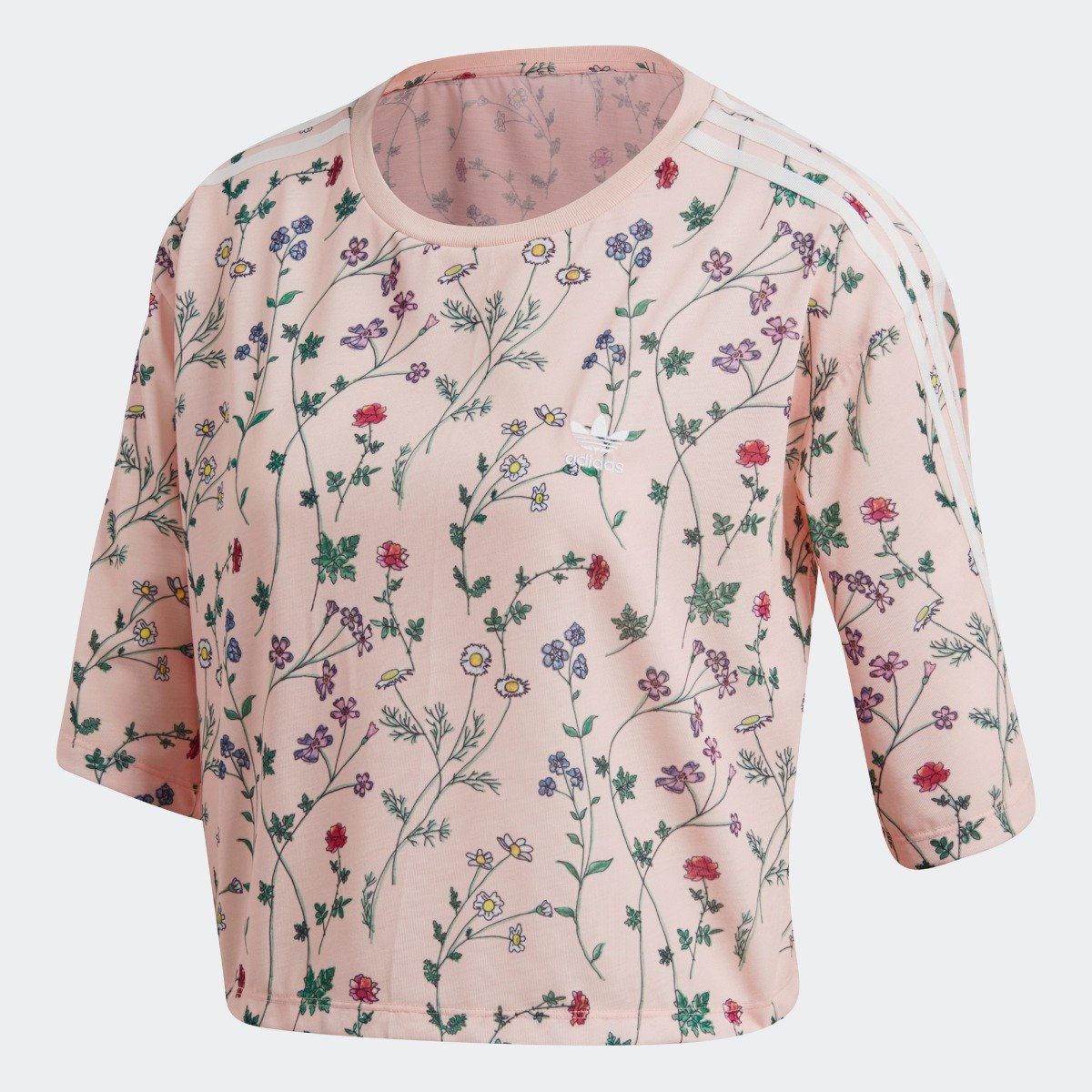 adidas Originals Printed Tee Blush Pink 