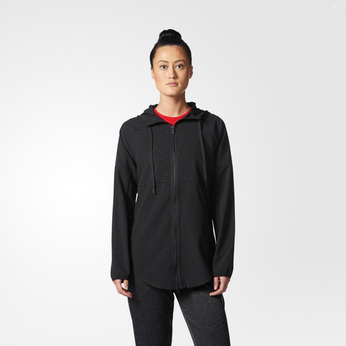 adidas women's sport2street windbreaker jacket