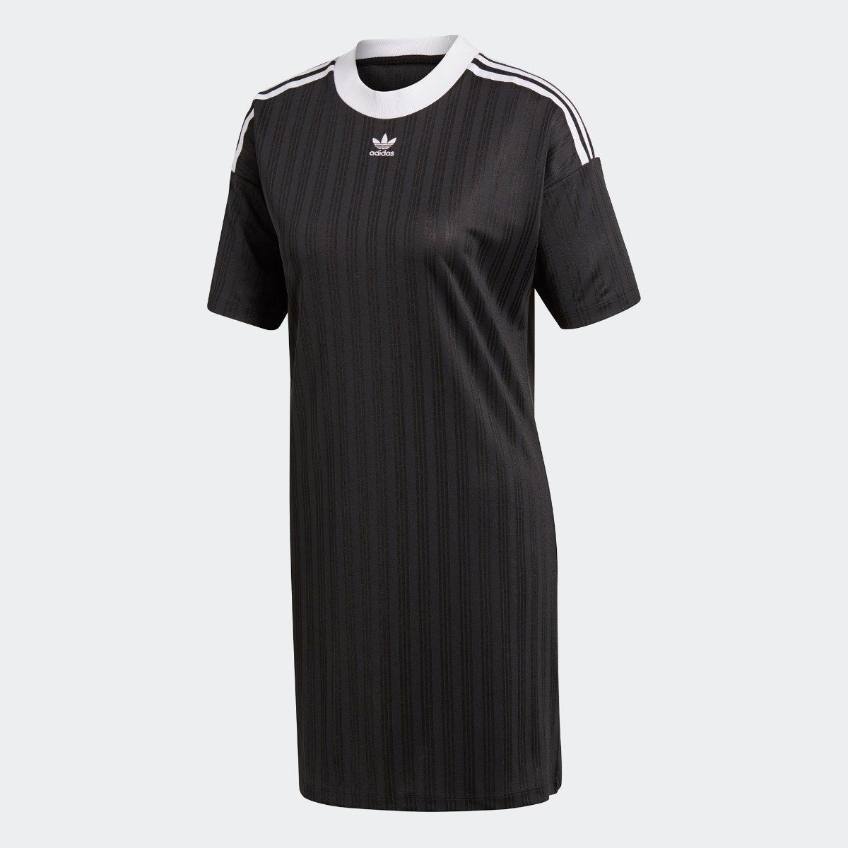 adidas Trefoil Dress Black with White 