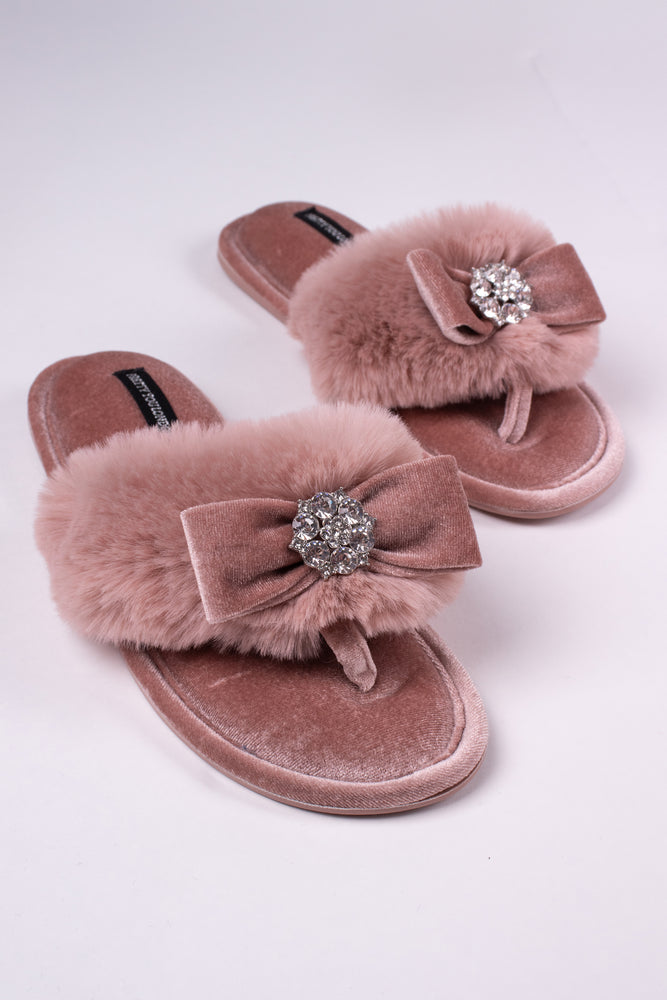 fancy bedroom slippers