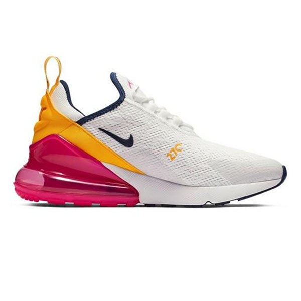 nike air max 270 orange white