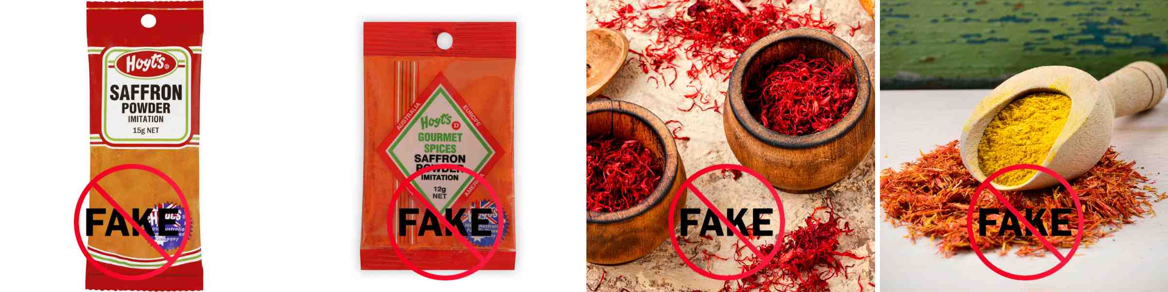 Saffron powder Fake