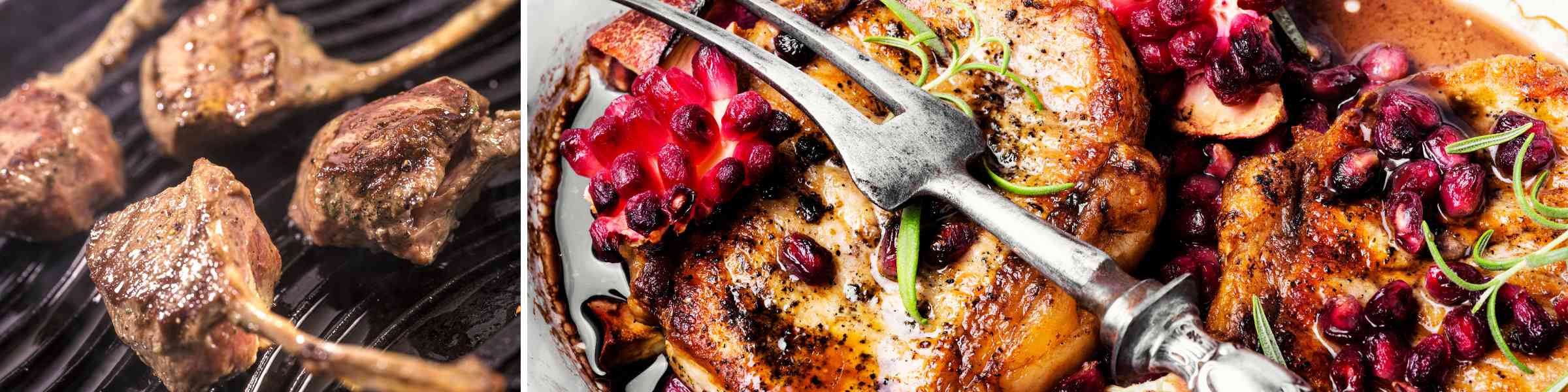 Lamb Chops with Pomegranate