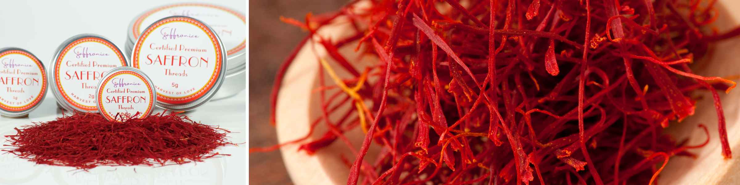 Saffron threads