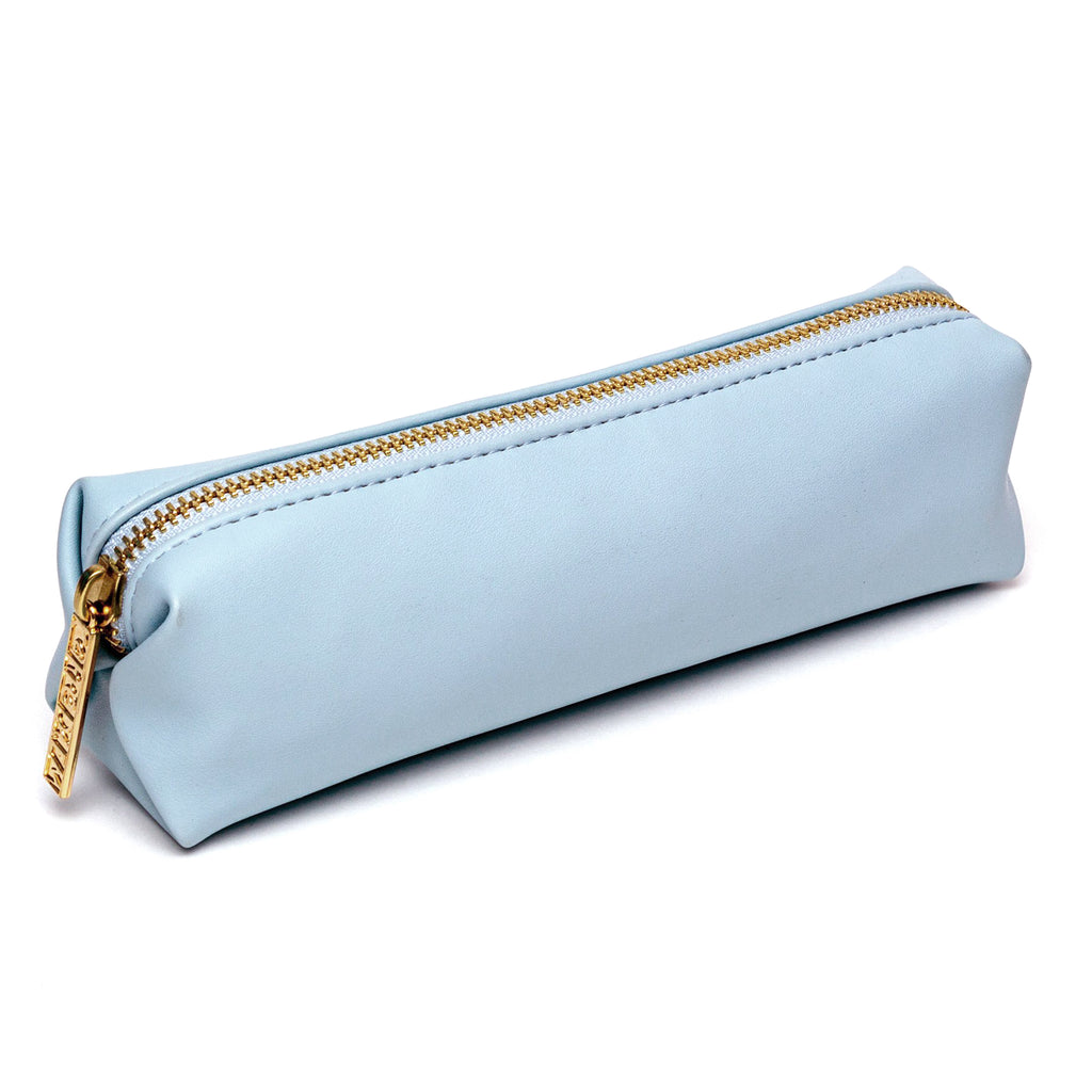 Luxe Slim Pencil Pouch - Periwinkle – Sativa