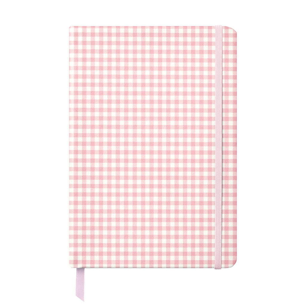 Large 8x10 Blank Page Journal | Cover: Ballet Pink Cotton | Available  Personalized