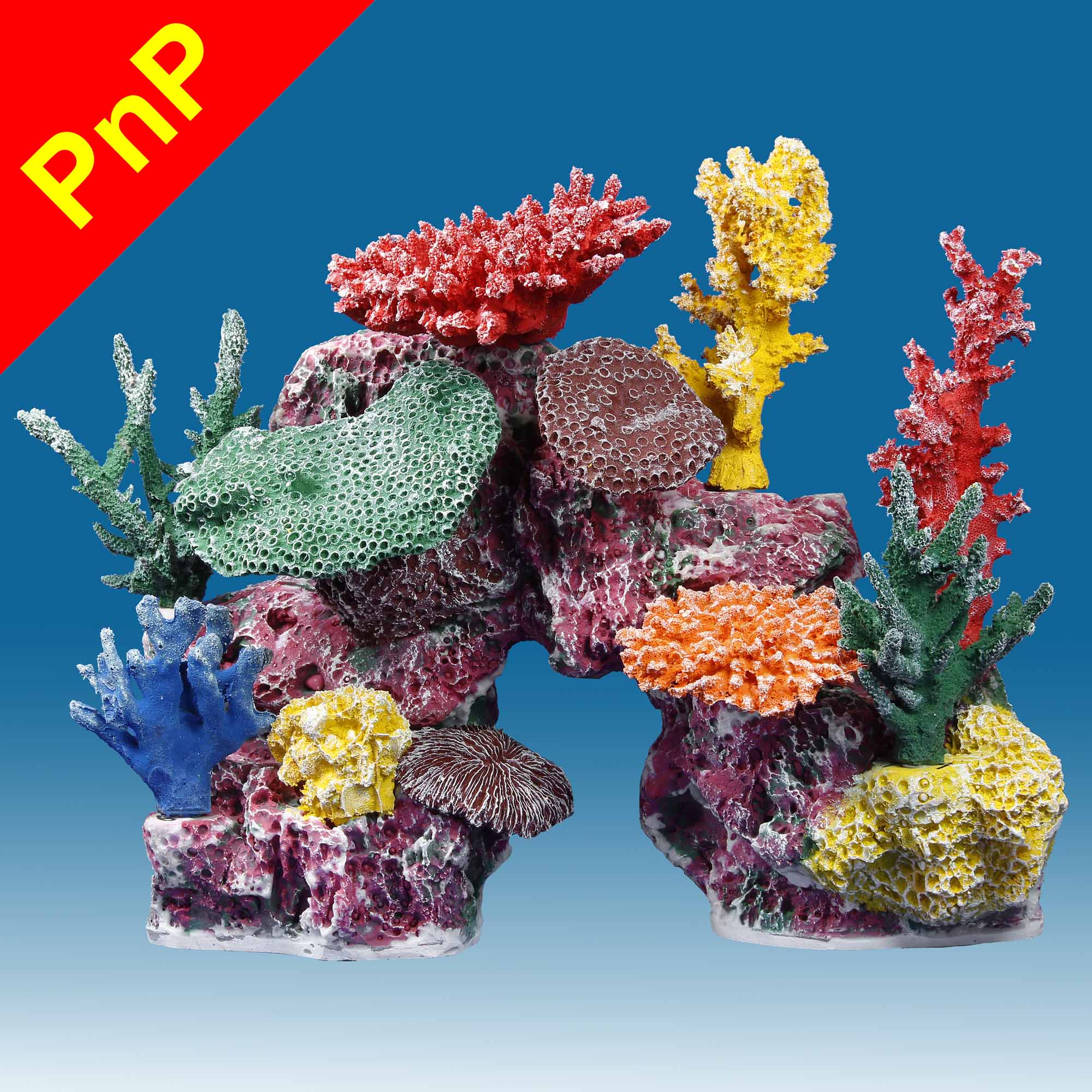 DM048PNP Medium Coral Reef Aquarium Decoration for Marine ...