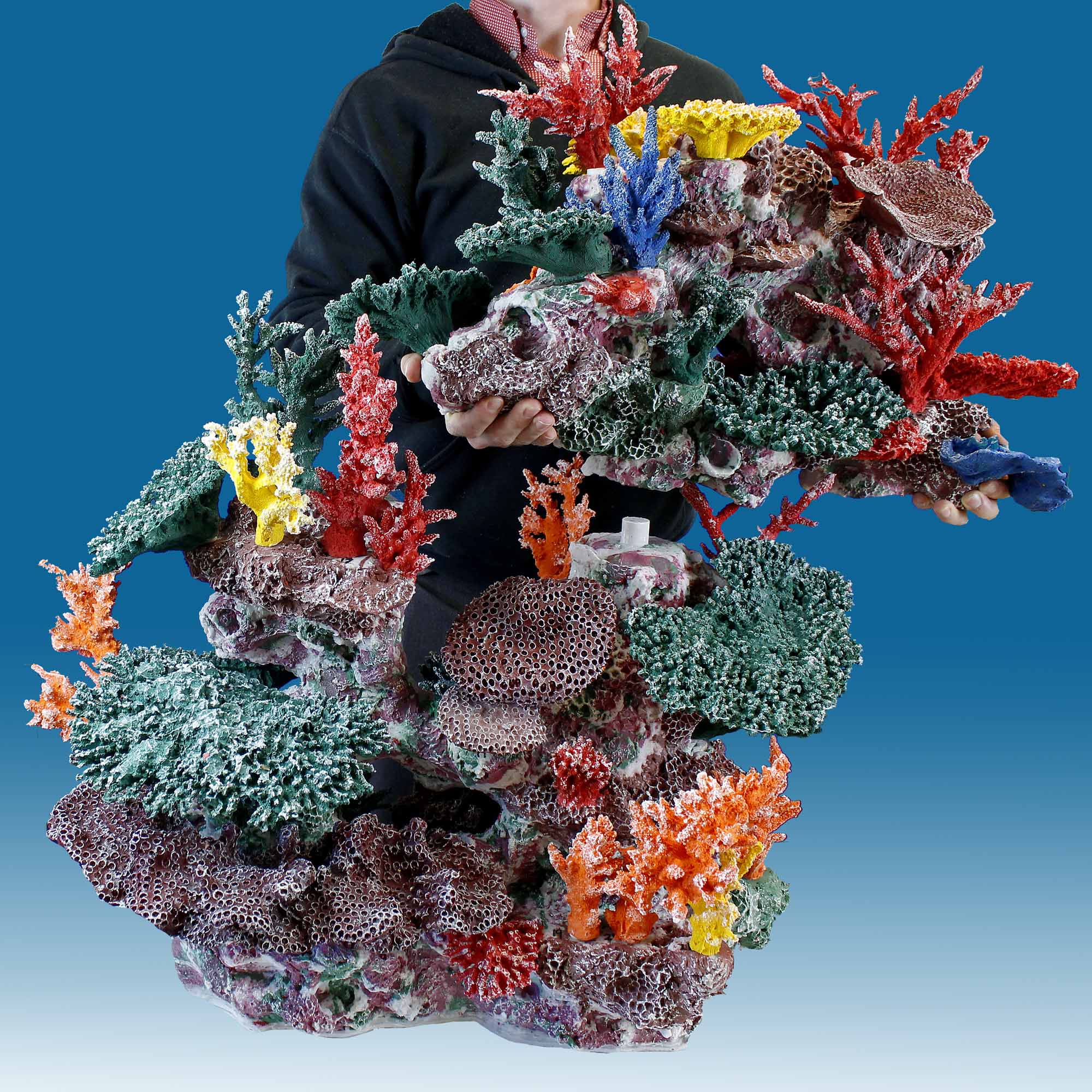 large artificial coral reef aquarium decorations