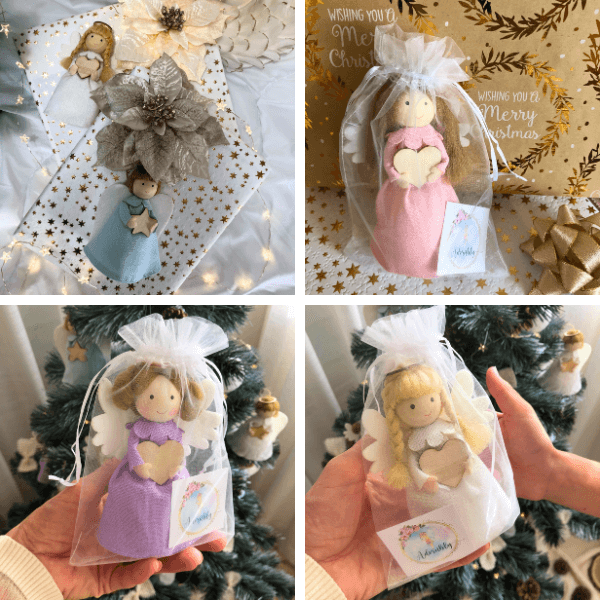 Handmade Butterfly and Flower Dolls - Adornbly