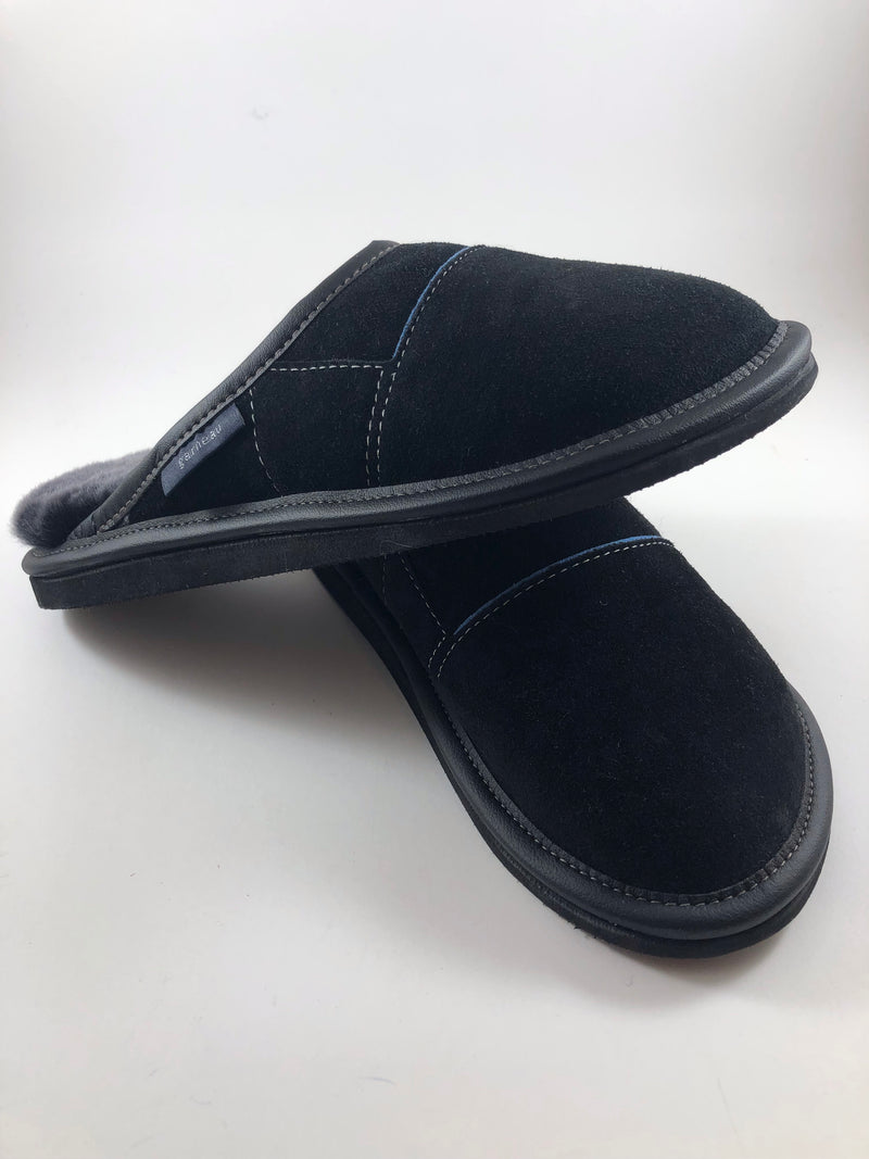 hard sole slip on slippers