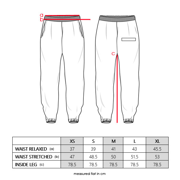 TECHNICAL TRACK PANTS - CHALK STRIPE