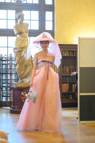 Pink Dress by Chloe Dao, Photo by Ken Jones
