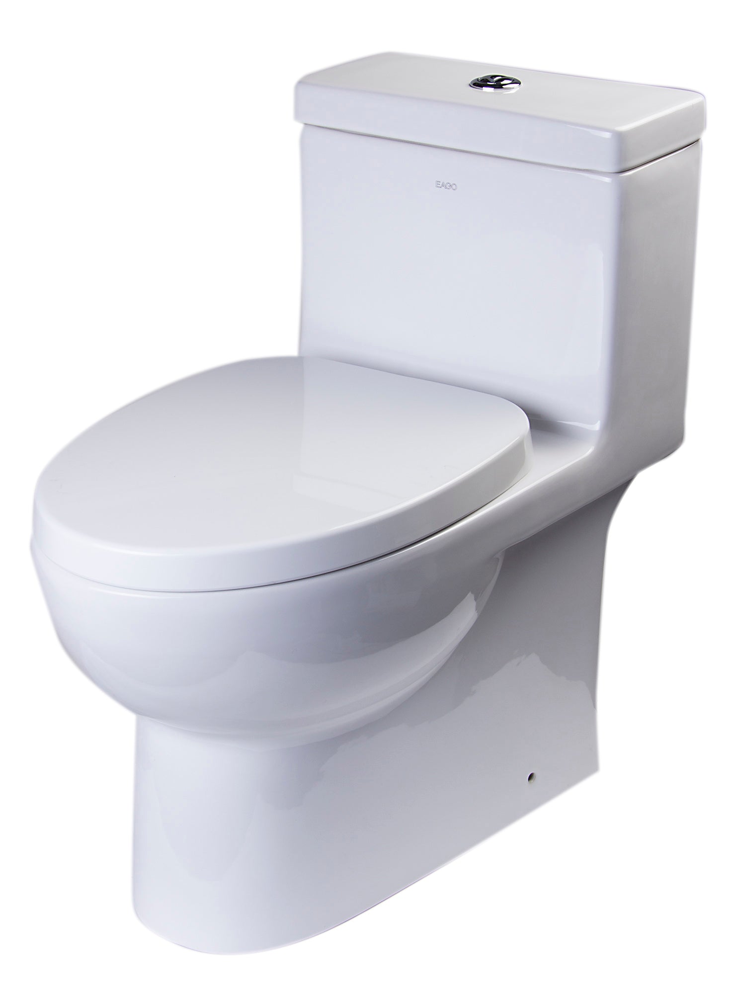 Magic Flush Eco-Friendly One Piece Toilet with a Siphonic Action Dual -  Whitehaus Collection