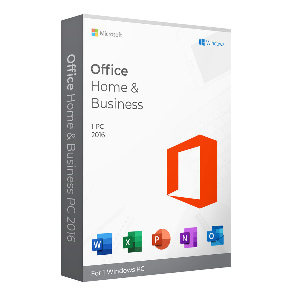 Microsoft Office 2016 Home Business For Windows Pc
