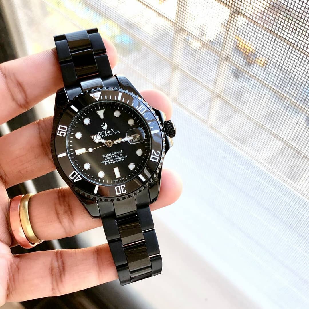 rolex submariner black edition