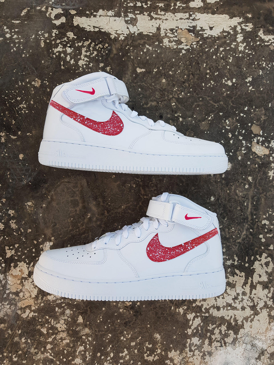 af1 mid red