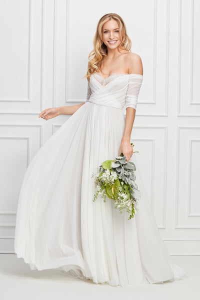 Lucia with Long sleeves 16103S, Wtoo Brides