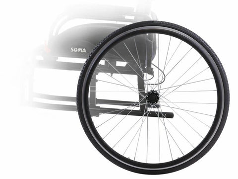 By adapting the rear-wheel extension plate, you can configure the position of rear wheel axle and optimise Agile’s maneuverability for stability or efficiency.