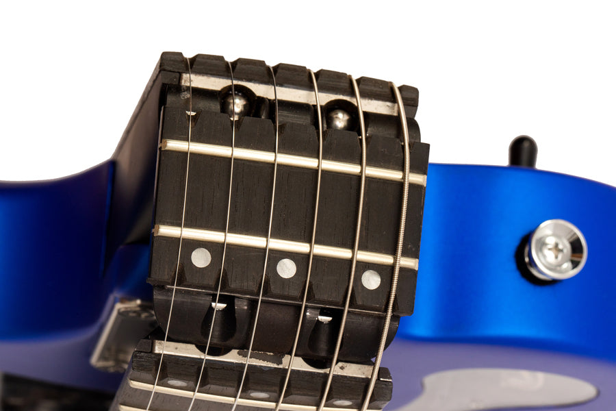 V-grooves of the Ascender folding guitar