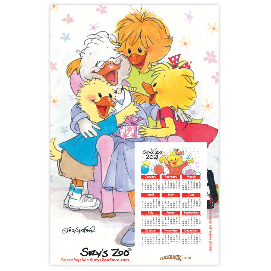 Suzy's Zoo 2021 Magnet Calendar – Suzy's Zoo Store