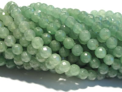 Green Aventurine Acupressure Massage Stick from Brazil Grade A++++