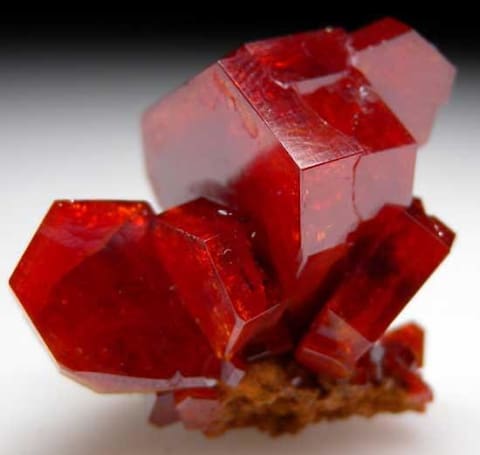 Vanadinite cristallisée du Mexique Grade A ++++pierre de collection