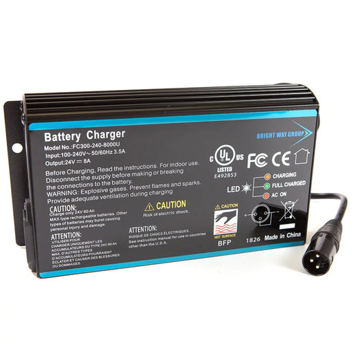 Chargeur de batterie 12 - 24 V 80 - 225 Ah aussi pour GEL - AGM