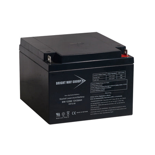 Bright Way Group BW 12220 NB - 12V 22AH SLA Battery — Battery Wholesale