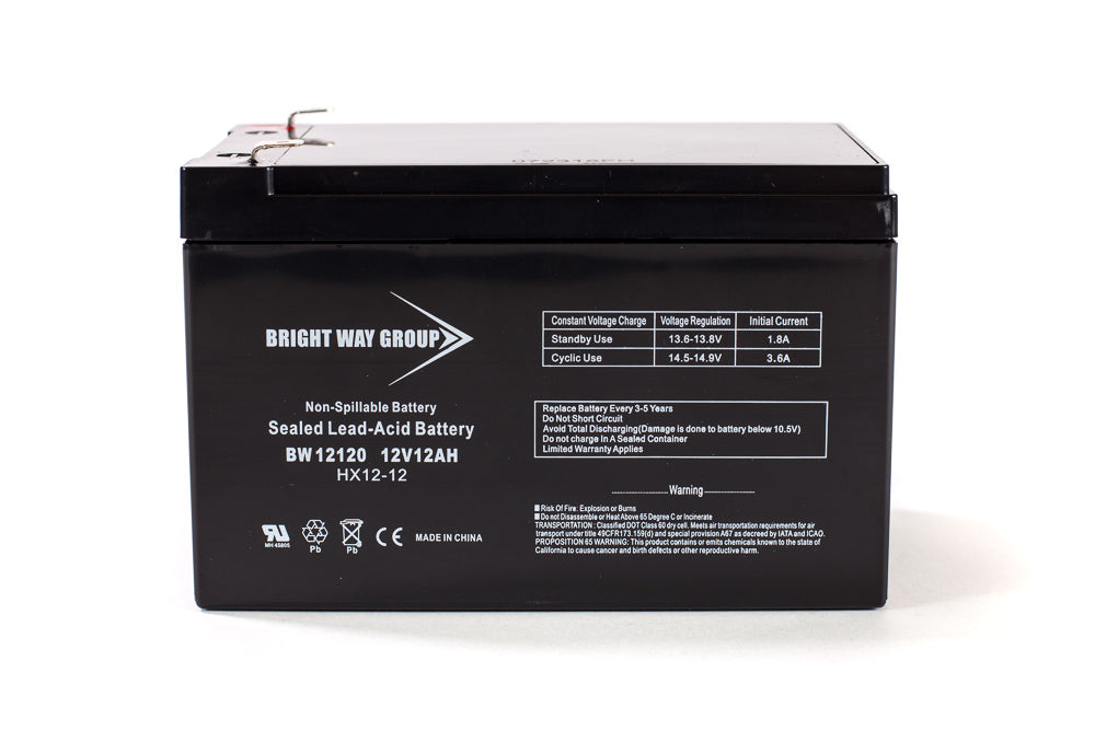 Bright Way BW 12120 F1 - 12V SLA Battery — Battery Wholesale