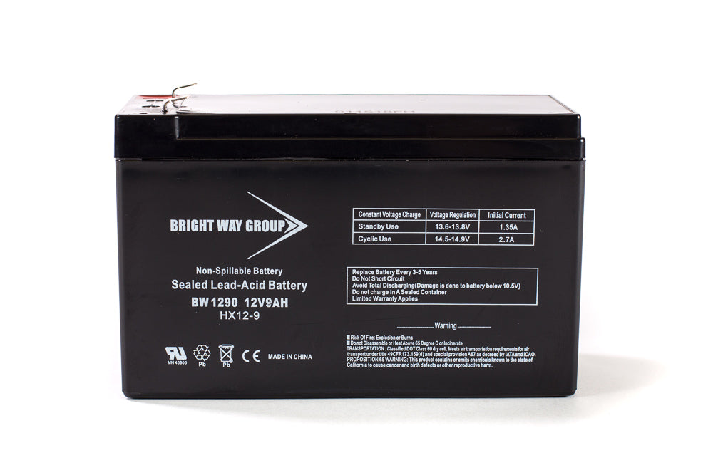 Vision CP1290 Battery 12V 9Ah Sealed Rechargeable