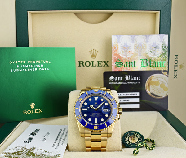 Rolex Submariner 41mm 126610 Superior Blue Ceramic Bezel 4 18k White Gold  126619