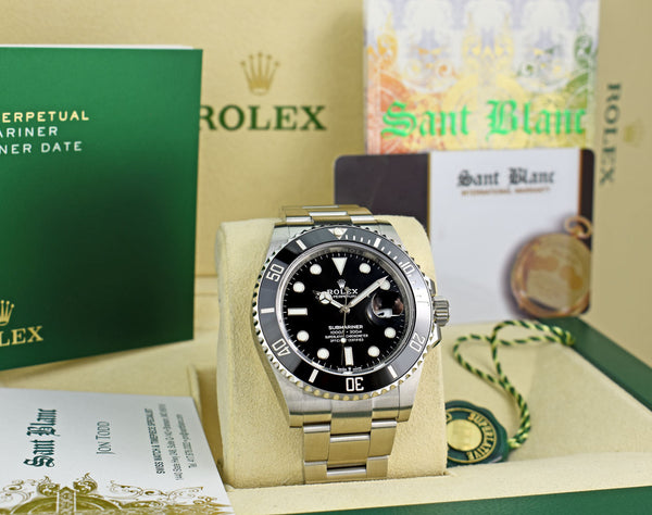 buy a Rolex 126610LV Submariner Date Green Bezel Stainless Steel 41mm for  sale