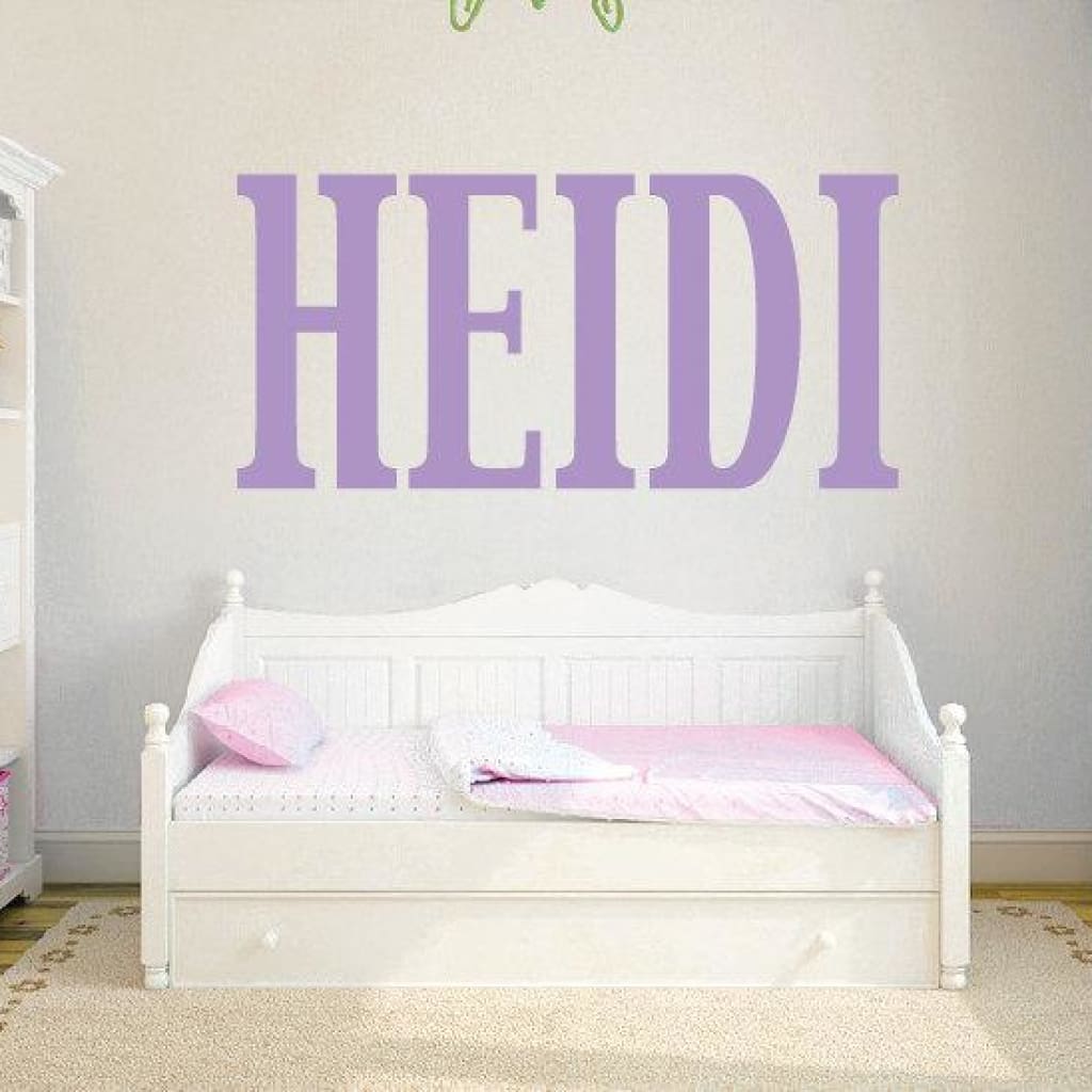 letter wall stickers