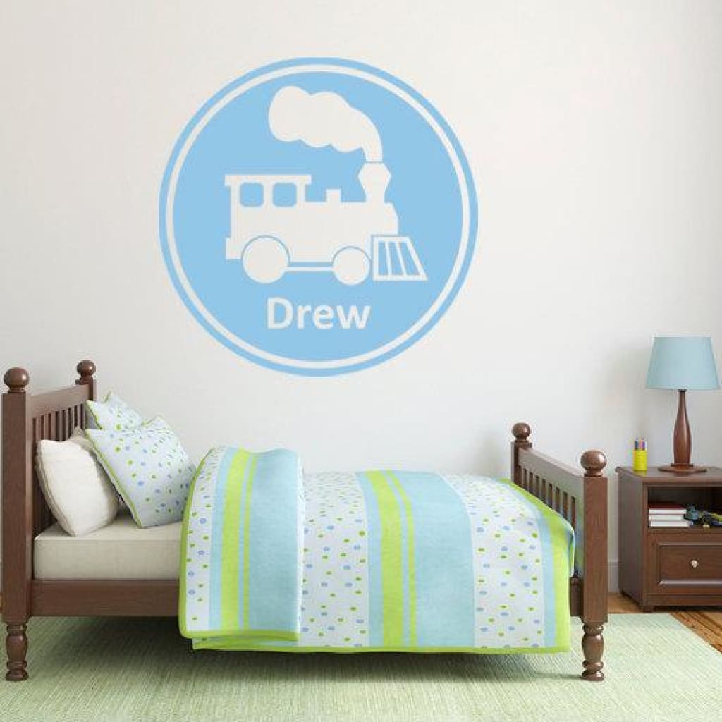 train wall decals