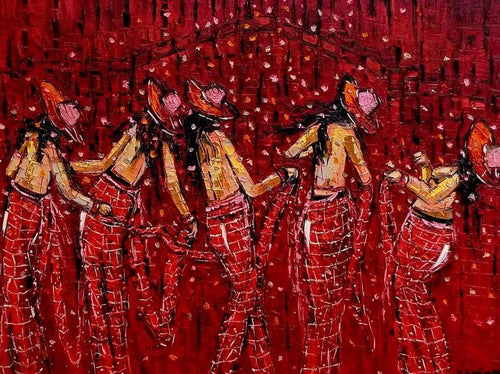 SAMBA  ▪30X40X1.5  ▪OILS ▪︎TEXTURED