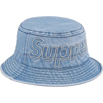 Buy Supreme OUTLINE CRUSHER (Denim) Online - Waves Never