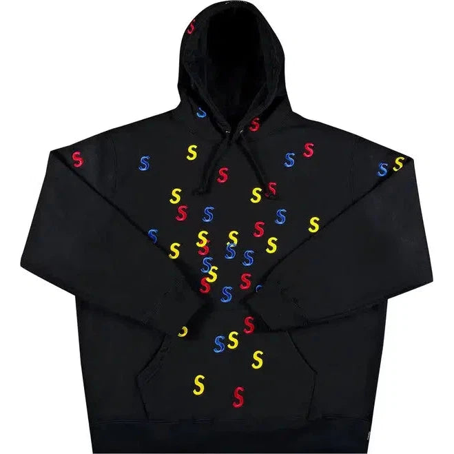 Buy Supreme SATIN APPLIQUÉ HOODED SWEATSHIRT Online   Waves Never Die