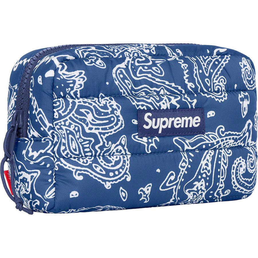 Supreme Puffer Backpack Red Paisley – BASEMENT_HK