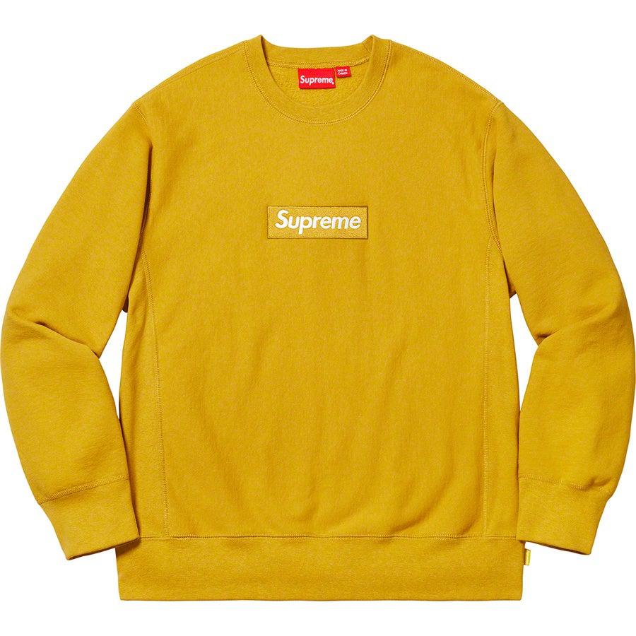 Buy Supreme Box Logo Crewneck (Green) Online - Waves Never Die