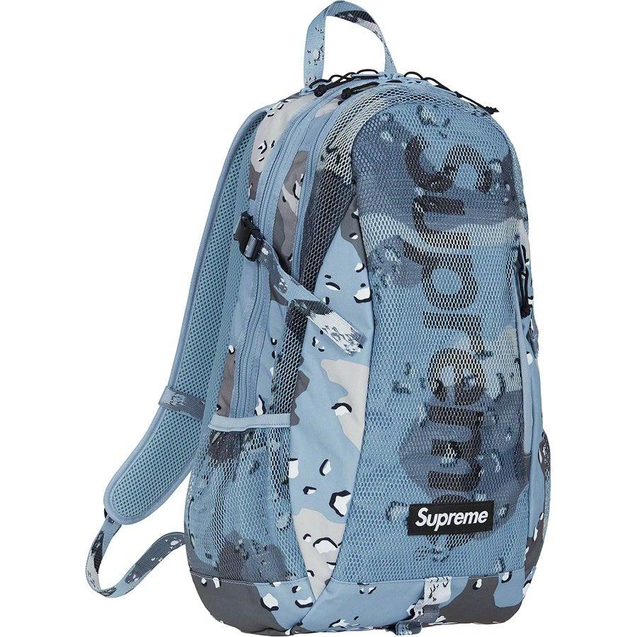 supreme bookbag blue