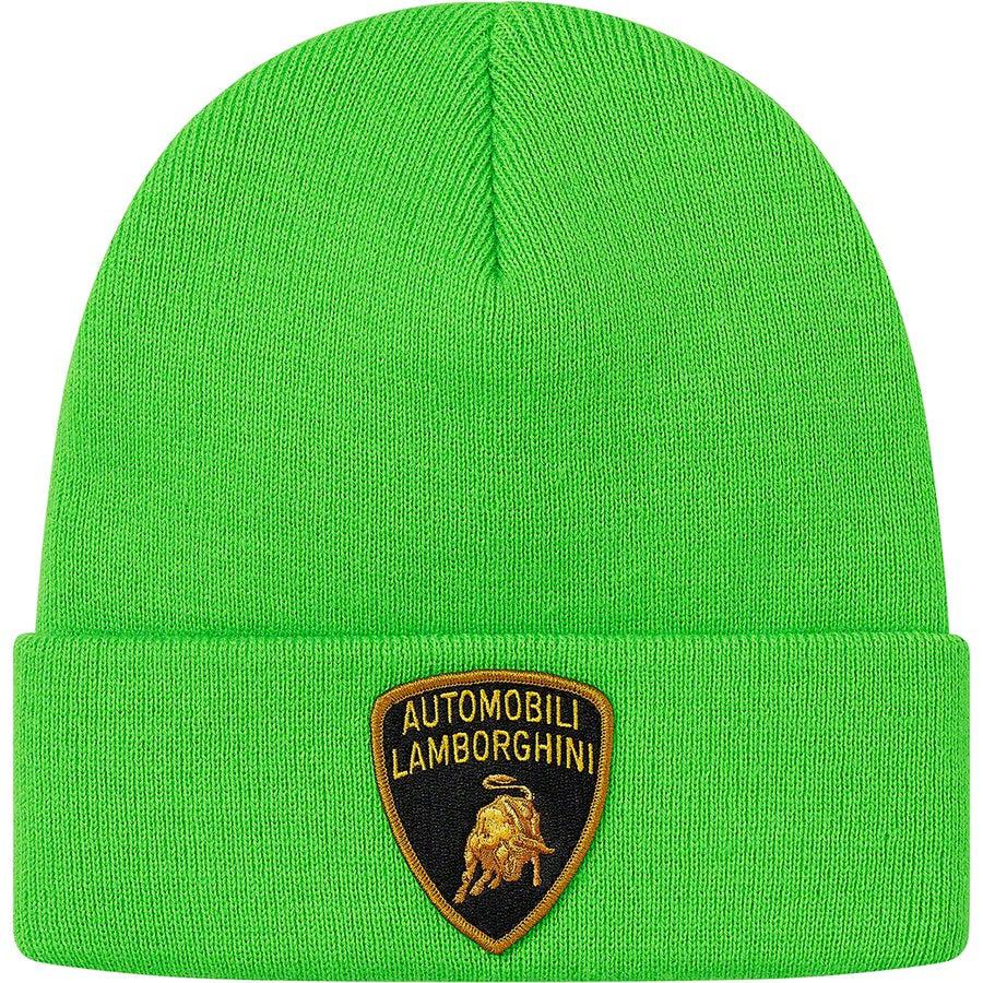 supreme automobili lamborghini beanie