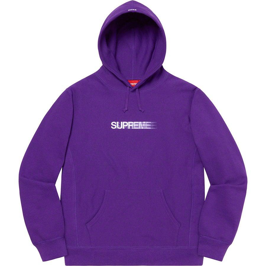 Supreme motion Logo Hooded purple | eclipseseal.com