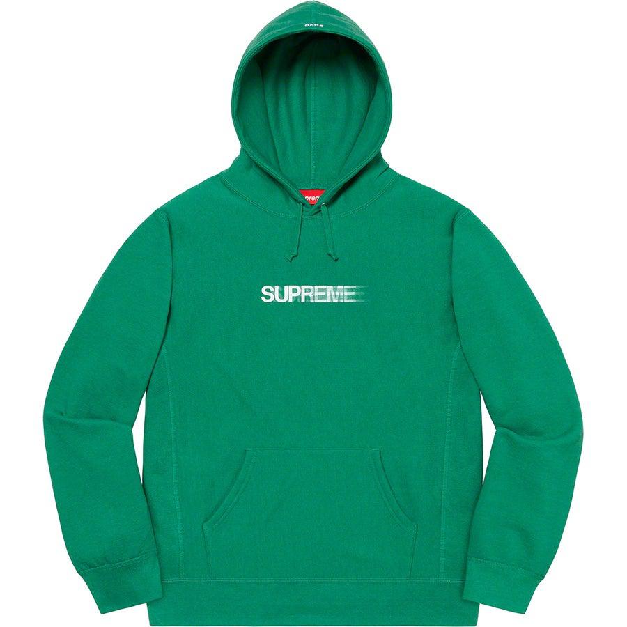 supreme motion logo hoodie