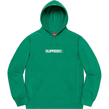 Buy Supreme Motion Logo Hooded Sweatshirt (Green) Online