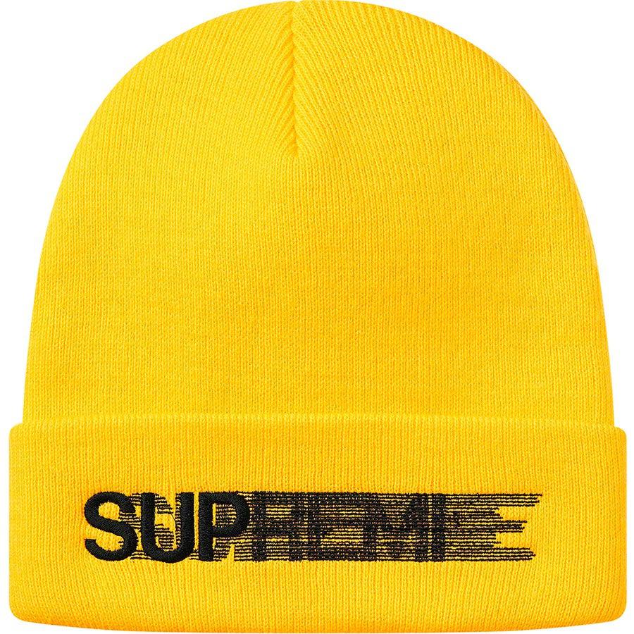 Supreme Motion Logo beanie BLACK