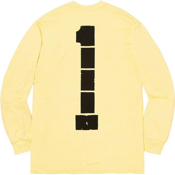 Buy Supreme Ichi The Killer L/S Tee (Pale Yellow) Online - Waves Au