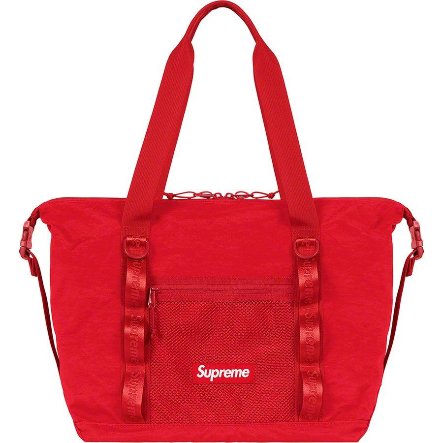 supreme zip tote bag